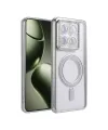 Xiaomi Mi 14t Pro Joke Simli Magneticsafe Kılıf - Gümüş