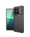 Xiaomi Mi 14t Pro Kılıf Auto Focus Karbon Kapak - Siyah