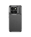 Xiaomi Mi 14t Pro Kılıf Auto Focus Karbon Kapak - Siyah