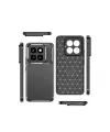 Xiaomi Mi 14t Pro Kılıf Auto Focus Karbon Kapak - Siyah