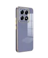 Xiaomi Mi 14t Pro Volet Silikon - Mavi