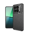 Xiaomi Mi 15 Pro Kılıf Auto Focus Karbon Kapak - Siyah