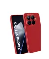 Xiaomi Mi 15t Pro First Silikon - Kırmızı