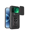 Xiaomi Mi 17 Pro Max Pars Lens Yüzüklü Silikon - Siyah
