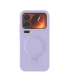 Xiaomi Mi 17 Pro Max Regal Magsafe Standlı Kapak - Lila