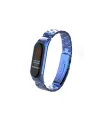 Xiaomi Mi Band 4 Metal Baklalı Kordon (saat Değildir) - Mavi