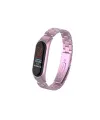 Xiaomi Mi Band 4 Metal Baklalı Kordon (saat Değildir) - Rose