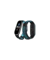 Xiaomi Mi Band 4 Spor Delikli Kordon (saat Değildir) - Siyah-turkuaz