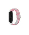 Xiaomi Mi Band 6  Kordon - Pembe-beyaz