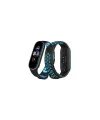 Xiaomi Mi Band 6 Spor Delikli Kordon (saat Değildir) - Siyah-mavi
