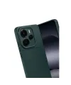 Xiaomi Note 14 5g Auto Focus Karbon Kapak - Koyu Yeşil