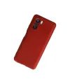Xiaomi Poco F3 Kılıf First Silikon - Kırmızı