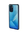 Xiaomi Poco F3 Kılıf Miami Şeffaf Silikon - Lacivert