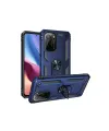 Xiaomi Poco F3 Kılıf Sofya Yüzüklü Silikon Kapak - Lacivert