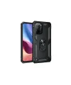 Xiaomi Poco F3 Kılıf Sofya Yüzüklü Silikon Kapak - Siyah