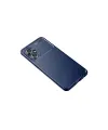 Xiaomi Poco M5 Kılıf Auto Focus Karbon Kapak - Lacivert