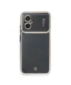 Xiaomi Poco M5 Kılıf Liva Lens Silikon - Beyaz