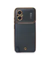 Xiaomi Poco M5 Kılıf Liva Lens Silikon - Mavi