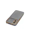 Xiaomi Poco M5 Kılıf Liva Lens Silikon - Mavi
