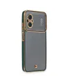 Xiaomi Poco M5 Kılıf Liva Lens Silikon - Yeşil