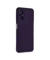 Xiaomi Poco M5 Kılıf Nano İçi Kadife Silikon - Mor