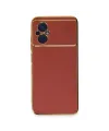 Xiaomi Poco M5 Kılıf Volet Silikon - Kırmızı