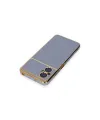 Xiaomi Poco M5 Kılıf Volet Silikon - Mavi
