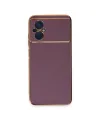 Xiaomi Poco M5 Kılıf Volet Silikon - Mor