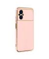 Xiaomi Poco M5 Kılıf Volet Silikon - Pembe