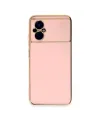 Xiaomi Poco M5 Kılıf Volet Silikon - Pembe