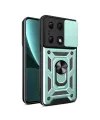 Xiaomi Poco M6 Pro 4g Kılıf Pars Lens Yüzüklü Silikon - Yeşil