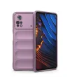 Xiaomi Poco X4 Pro 5g Kılıf Optimum Silikon - Mor