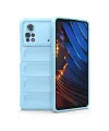 Xiaomi Poco X4 Pro 5G Kılıf Optimum Silikon - Sky Blue