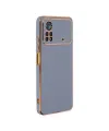 Xiaomi Poco X4 Pro 5g Kılıf Volet Silikon - Mavi