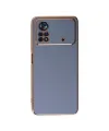 Xiaomi Poco X4 Pro 5g Kılıf Volet Silikon - Mavi
