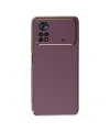Xiaomi Poco X4 Pro 5g Kılıf Volet Silikon - Mor