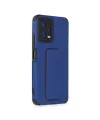 Xiaomi Poco X5 5g Kılıf Mega Standlı Silikon - Mavi
