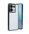 Xiaomi Poco X6 Kılıf Razer Lensli Silikon - Siyah