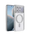 Xiaomi Poco X6 Pro Joke Simli Magneticsafe Kılıf - Gümüş