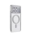 Xiaomi Poco X6 Pro Joke Simli Magneticsafe Kılıf - Gümüş