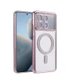 Xiaomi Poco X6 Pro Joke Simli Magneticsafe Kılıf - Pembe