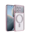 Xiaomi Poco X6 Pro Joke Simli Magneticsafe Kılıf - Pembe