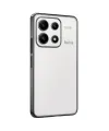 Xiaomi Poco X6 Pro Kılıf Razer Lensli Silikon - Gümüş