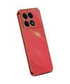 Xiaomi Poco X6 Pro Kılıf Volet Silikon - Kırmızı