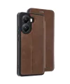 Xiaomi Poco X7 Pro Kılıf Flip Cover - Taba