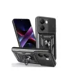 Xiaomi Poco X7 Pro Kılıf Pars Lens Yüzüklü Silikon - Siyah