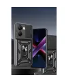 Xiaomi Poco X7 Pro Kılıf Pars Lens Yüzüklü Silikon - Siyah