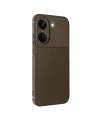 Xiaomi Poco X8 Pro Auto Focus Karbon Kapak - Kahverengi