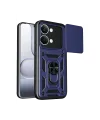 Xiaomi Poco X8 Pro Max Pars Lens Yüzüklü Silikon - Lacivert