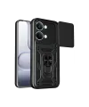 Xiaomi Poco X8 Pro Max Pars Lens Yüzüklü Silikon - Siyah